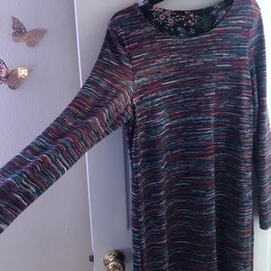 NEW Nally & Millie Reversible Long Sleeve Dress
